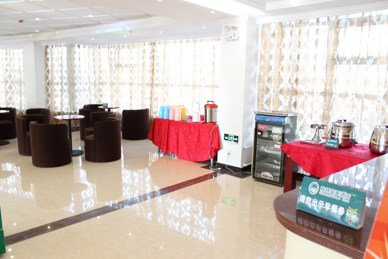 Greentree Inn Zhejiang Ningbo East Baizhuang Rd. Express Hotel Bagian luar foto